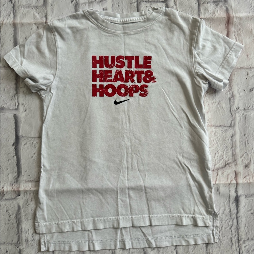 Girls high low Nike basketball shirt